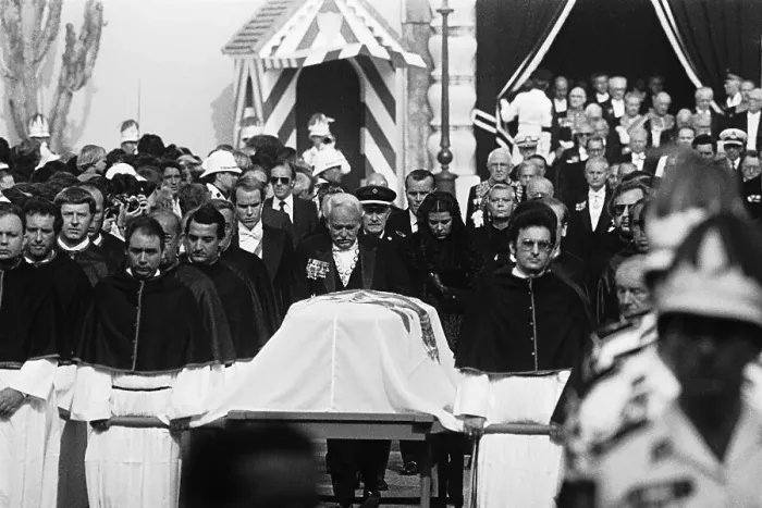 Framed Print : Funeral of Princess Grace Framed Print : Funeral of Princess Grace
