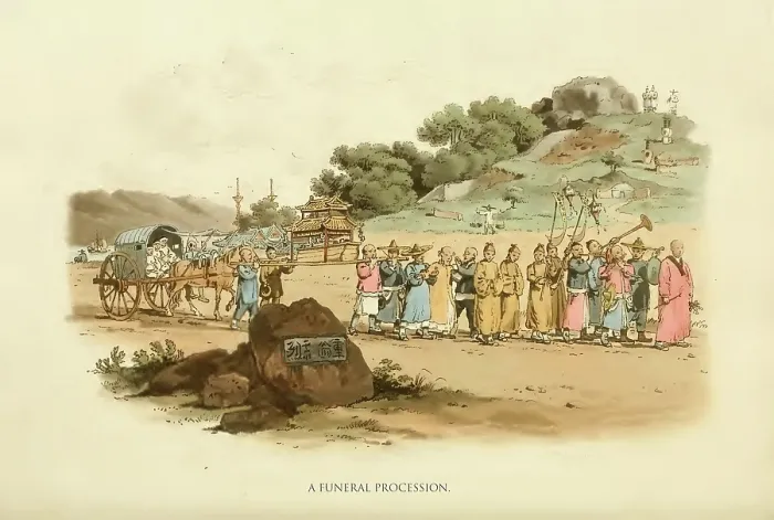 Framed Print : Funeral Procession Framed Print : Funeral Procession