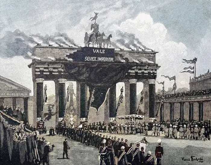 Framed Print : A funeral procession at the Brandenburg Gate, Berlin, Germany, funeral procession of the German Emperor Wilhelm I. 1888, digitally restored reproduction of a 19th century original, exact original date unknown Framed Print : A funeral procession at the Brandenburg Gate, Berlin, Germany, funeral procession of the German Emperor Wilhelm I. 1888, digitally restored reproduction of a 19th century original, exact original date unknown