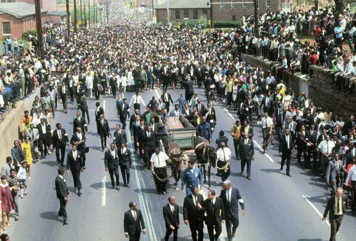 Framed Print : Funeral Procession of Martin Luther King Jr Framed Print : Funeral Procession of Martin Luther King Jr