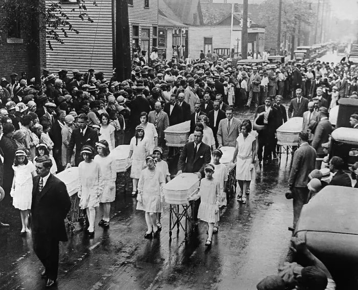 Framed Print : Funeral Procession for Victims Murdered Framed Print : Funeral Procession for Victims Murdered