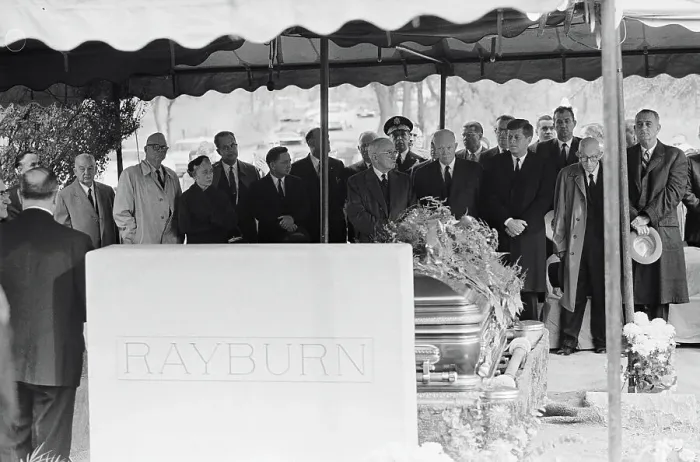 Framed Print : Funeral for Sam Rayburn Framed Print : Funeral for Sam Rayburn