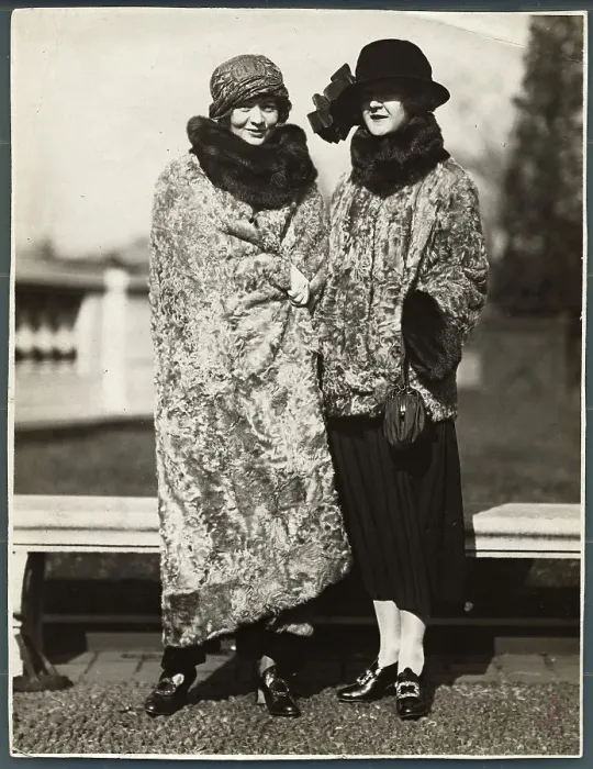 Framed Print : Fur Fashions Pre-World War I Framed Print : Fur Fashions Pre-World War I