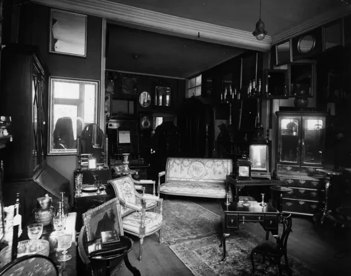 Framed Print : Furniture Shop Framed Print : Furniture Shop