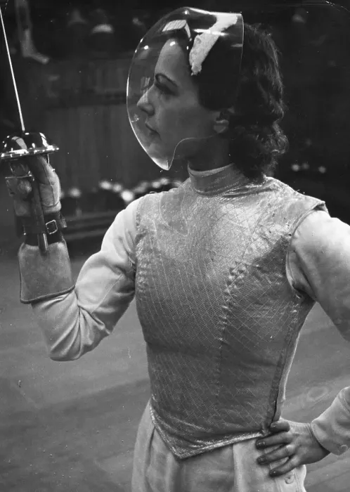 Framed Print : Futuristic Fencer
