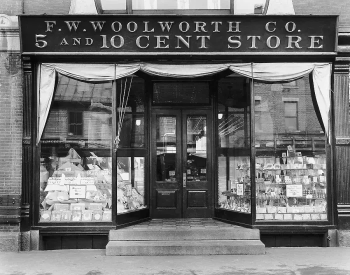 Framed Print : F.W.Woolworth Company Store in Montpelier Framed Print : F.W.Woolworth Company Store in Montpelier
