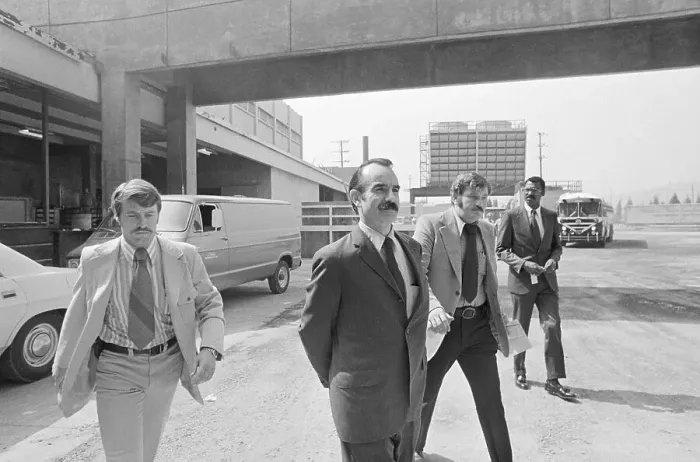 Framed Print : G. Gordon Liddy Being Led Away Framed Print : G. Gordon Liddy Being Led Away