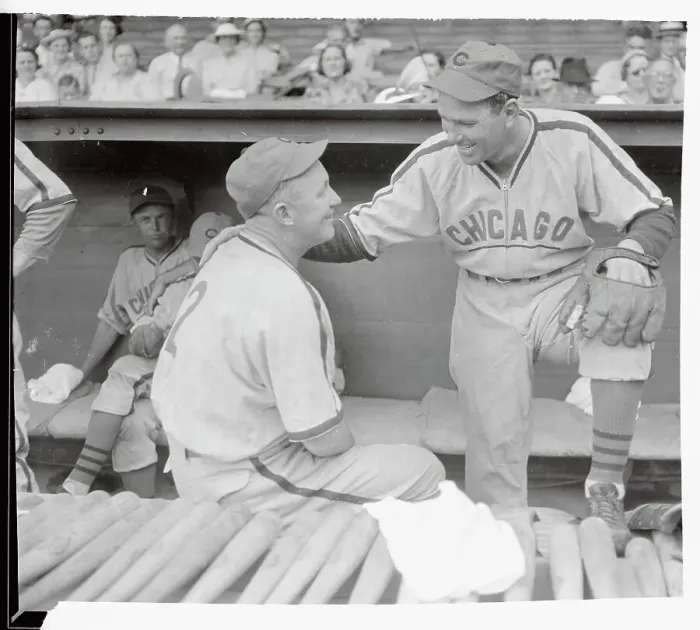 Framed Print : Gabby Hartnett with Dizzy Dean Framed Print : Gabby Hartnett with Dizzy Dean