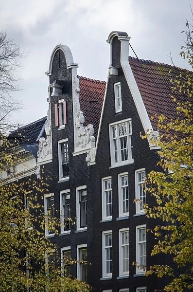 Gabled Facades of Amsterdams Architecture