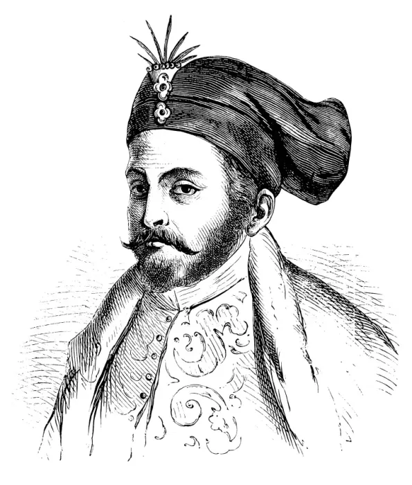 Framed Print : Gabriel Bethlen (15 November 1580 a 25 November 1629) was Prince of Transylvania