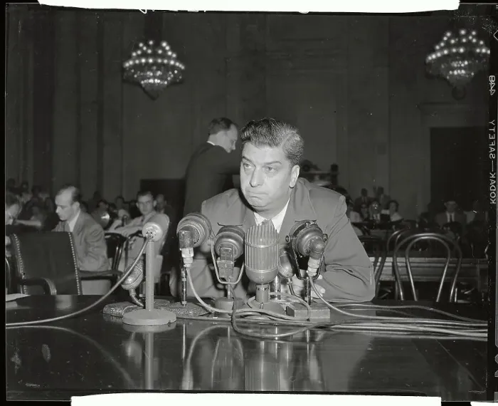 Framed Print : Gaetano Martino Testifying in Congress Framed Print : Gaetano Martino Testifying in Congress