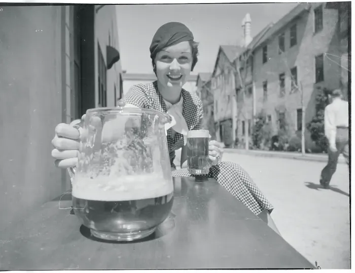 Framed Print : Gail Patrick Drinking Beer Framed Print : Gail Patrick Drinking Beer