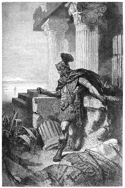Gaius Marius Among Ruins of Carthage