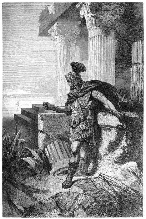 Framed Print : Gaius Marius Among Ruins of Carthage Framed Print : Gaius Marius Among Ruins of Carthage