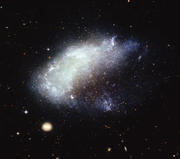Framed Print : Galaxy NGC 1427A Framed Print : Galaxy NGC 1427A
