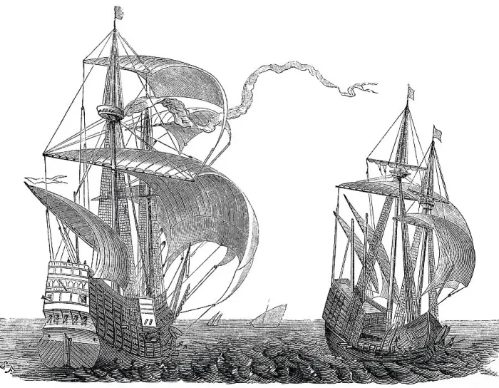 Framed Print : Galleons of the 17th century Framed Print : Galleons of the 17th century
