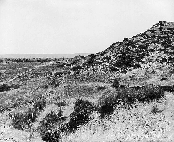 Gallipoli. circa 1950: The Anzac Cove at Gallipoli
