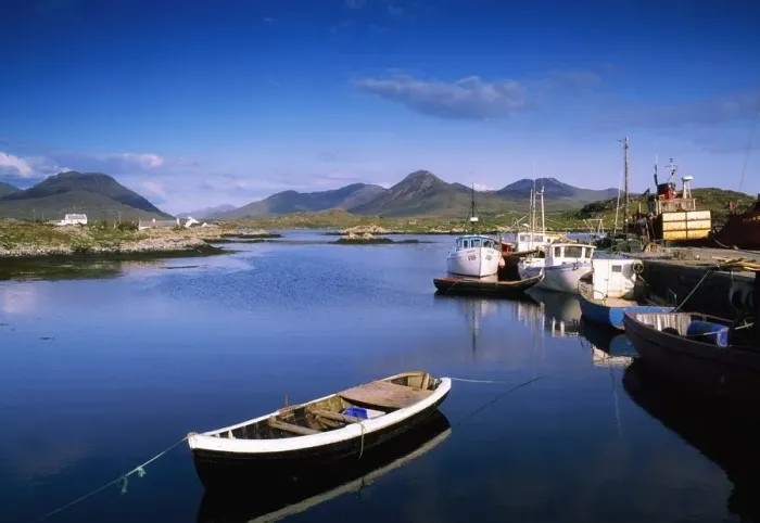 Framed Print : Co Galway, Ballinakill Harbour Near Letterfrack, Connemara, Ireland Framed Print : Co Galway, Ballinakill Harbour Near Letterfrack, Connemara, Ireland