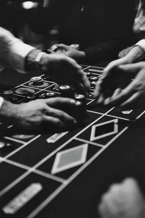 Framed Print : Gamblers In Las Vegas
