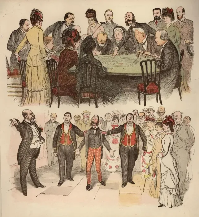 Framed Print : Gambling Den Framed Print : Gambling Den