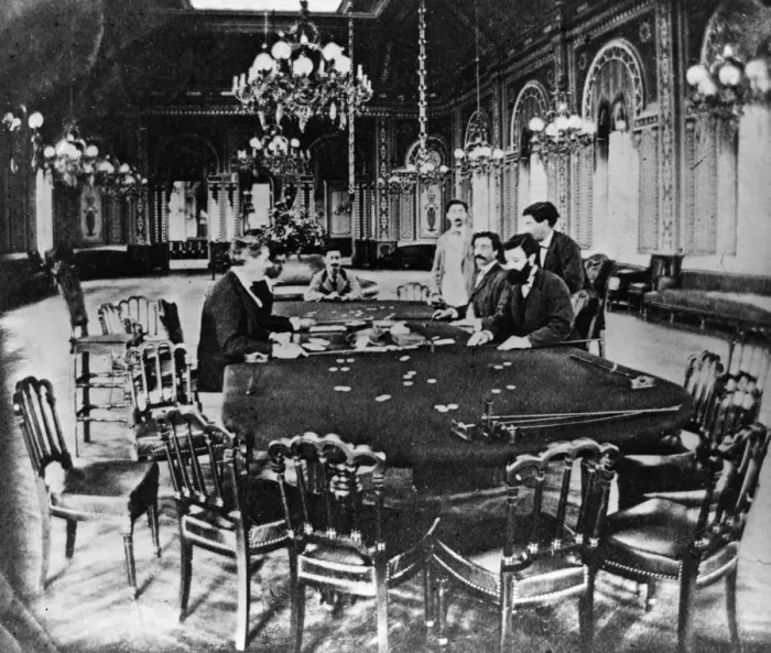 Framed Print : Gambling Room Framed Print : Gambling Room