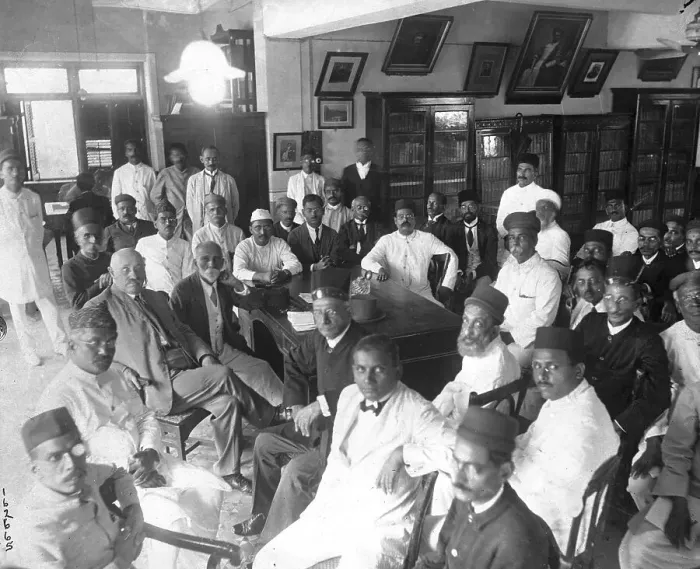 Framed Print : Gandhi And Members Of Nationalist Party Framed Print : Gandhi And Members Of Nationalist Party