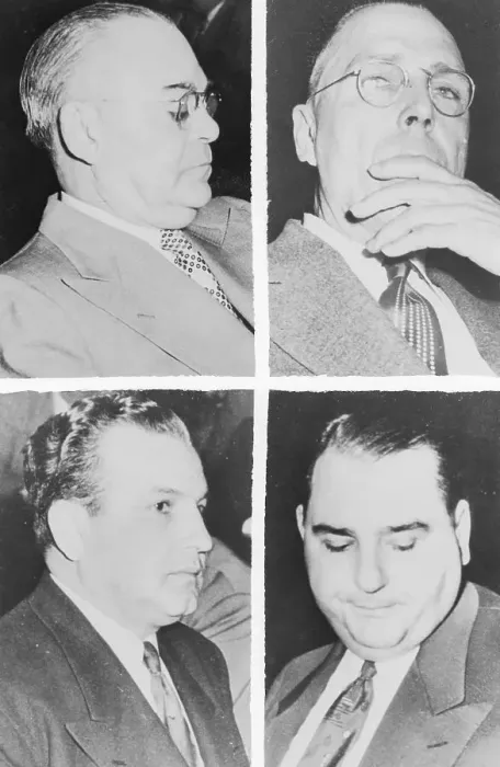Framed Print : Gangsters Indicted for Contempt of Congress Framed Print : Gangsters Indicted for Contempt of Congress