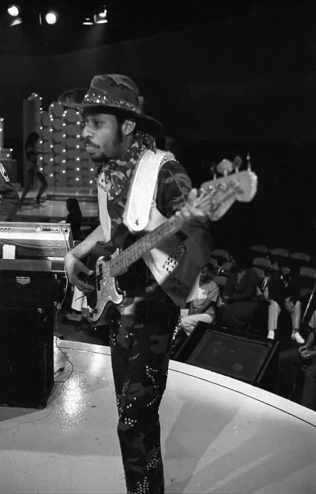 Framed Print : Gap Band Bassist Framed Print : Gap Band Bassist