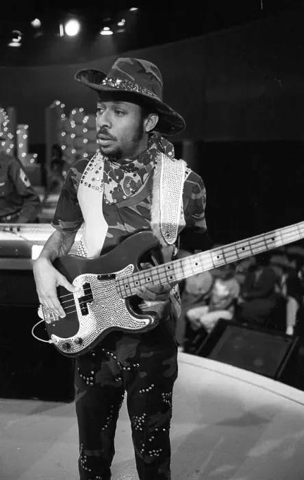 Framed Print : Gap Band Bassist Framed Print : Gap Band Bassist