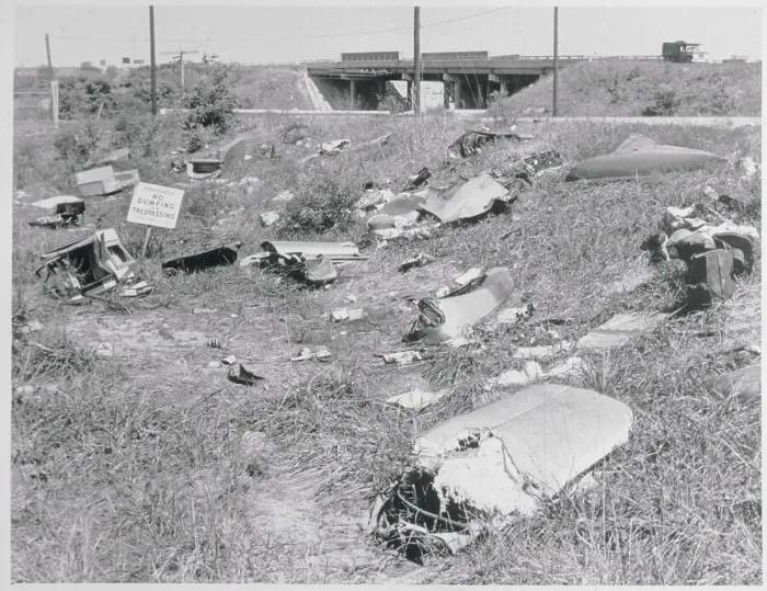 Framed Print : Garbage Ridden Neighborhood Site Framed Print : Garbage Ridden Neighborhood Site