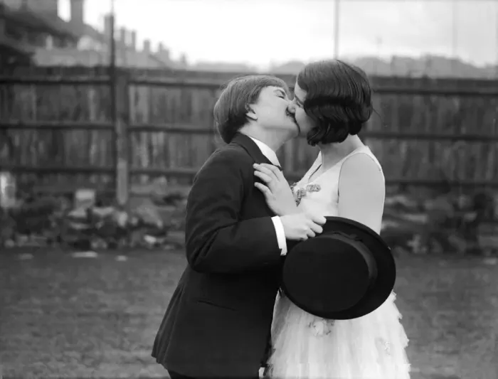 Framed Print : Garden Kiss