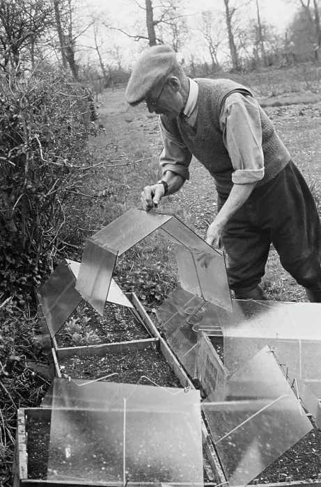 Framed Print : Gardening In Aldworth