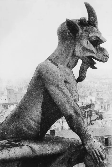 Framed Print : Gargoyle on Notre Dame Cathedral Framed Print : Gargoyle on Notre Dame Cathedral