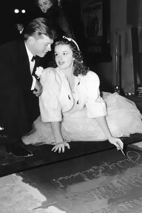 Framed Print : Garland Judy With Mickey Rooney Framed Print : Garland Judy With Mickey Rooney