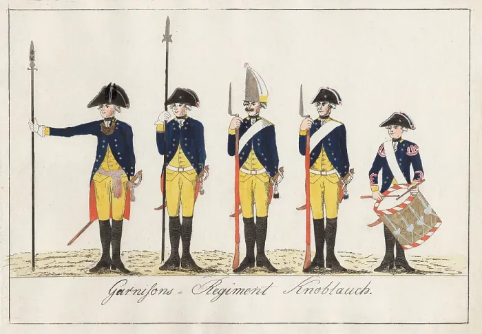 Framed Print : Garnisons Regiment Knoblauch Framed Print : Garnisons Regiment Knoblauch