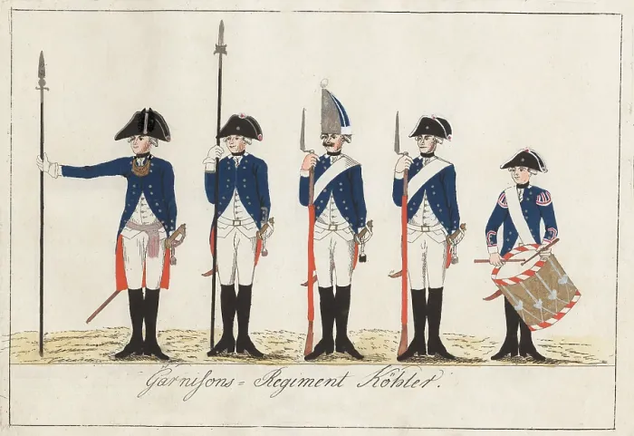 Framed Print : Garnisons Regiment Köbler Framed Print : Garnisons Regiment Köbler