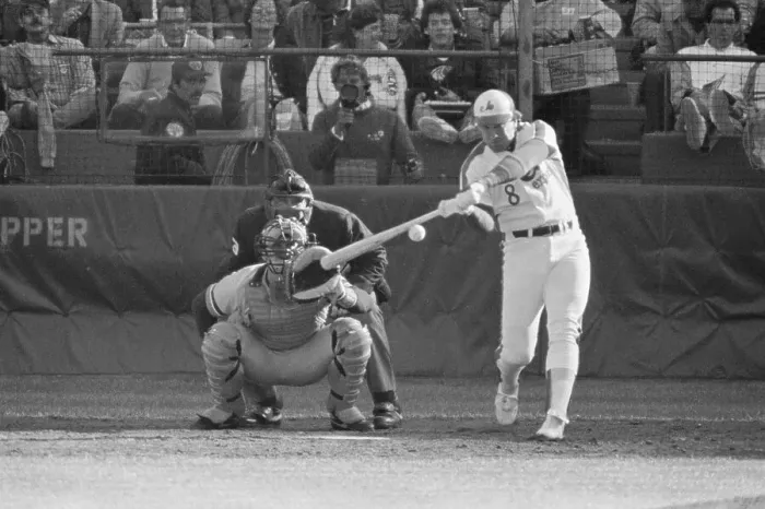 Framed Print : Gary Carter Batting in Baseball All Star Game Framed Print : Gary Carter Batting in Baseball All Star Game