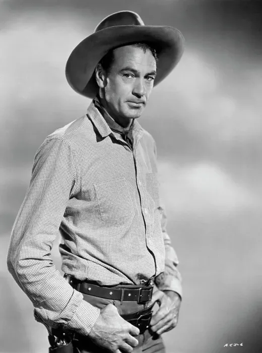 Framed Print : Gary Cooper in Cowboy Outfit Framed Print : Gary Cooper in Cowboy Outfit