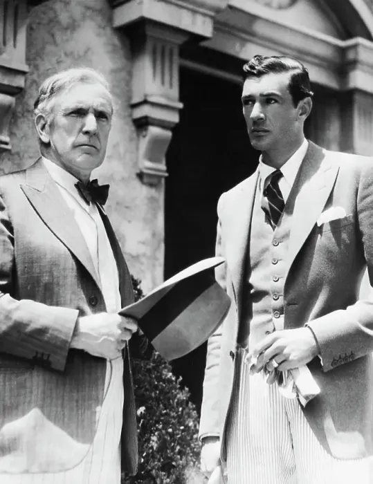 Framed Print : Gary Cooper And His Father Framed Print : Gary Cooper And His Father