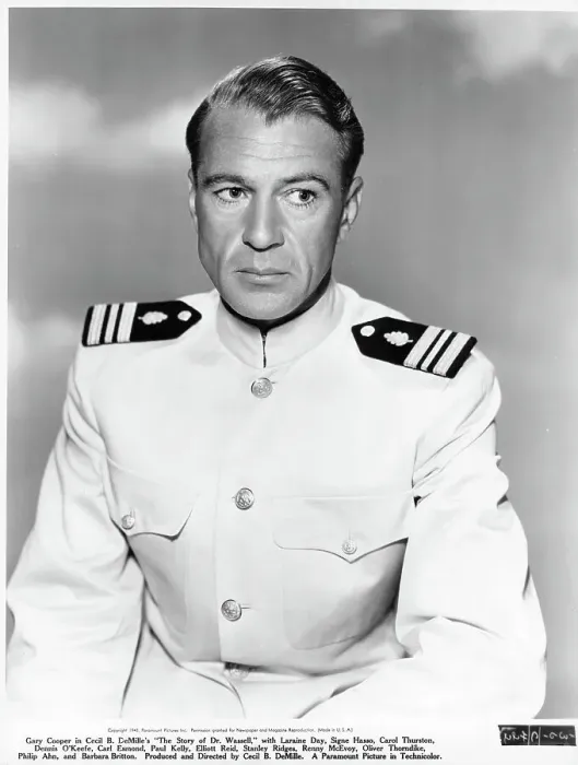 Framed Print : Gary Cooper In The Story Of Dr. Wassell Framed Print : Gary Cooper In The Story Of Dr. Wassell