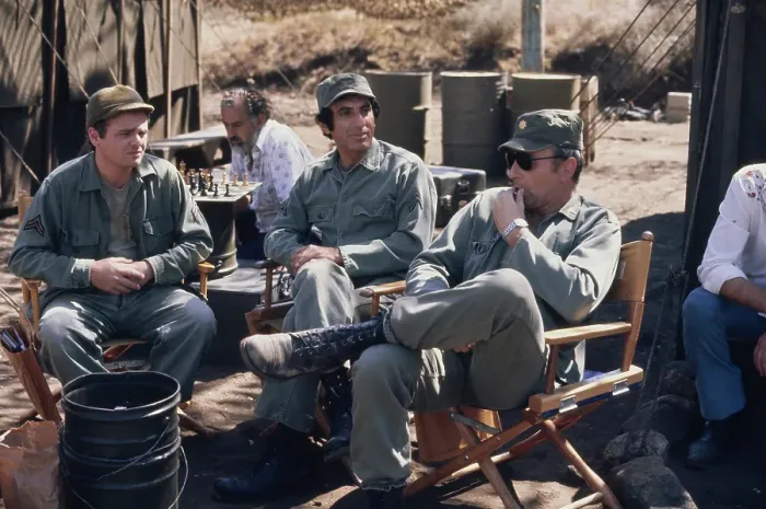 Framed Print : Gary, Jamie And Larry - M*A*S*H Production