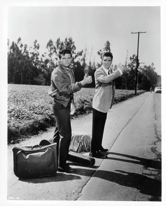 Framed Print : Gary Lockwood And Elvis Presley In It Happened At The World's Fair Framed Print : Gary Lockwood And Elvis Presley In It Happened At The World's Fair