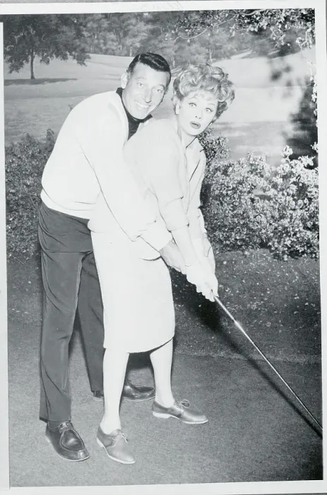 : Gary Morton Standing with Lucille Ball : Gary Morton Standing with Lucille Ball