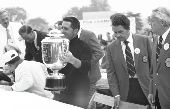 Framed Print : Gary Player Wins PGA Championship Framed Print : Gary Player Wins PGA Championship