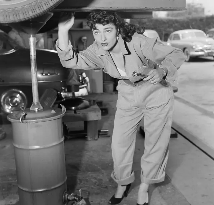 Framed Print : Gas Station Girl Framed Print : Gas Station Girl