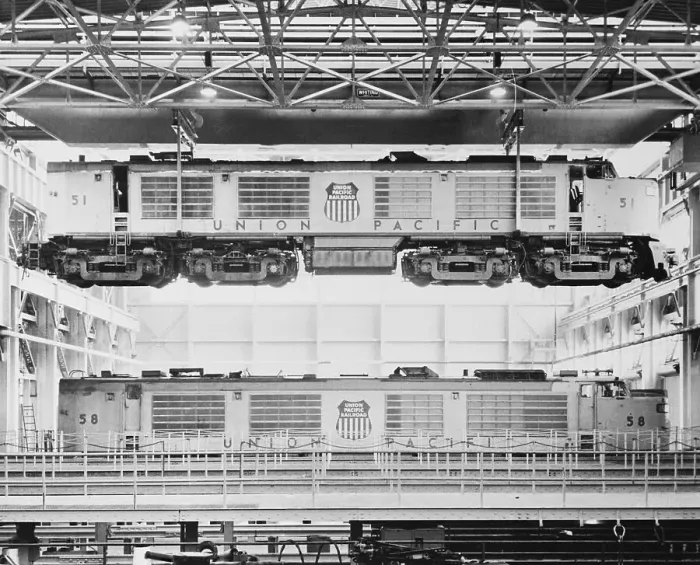 Framed Print : Gas Turbine Electric Locomotives Framed Print : Gas Turbine Electric Locomotives