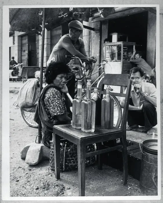 Framed Print : Gasoline in a Cambodian Black Market Framed Print : Gasoline in a Cambodian Black Market