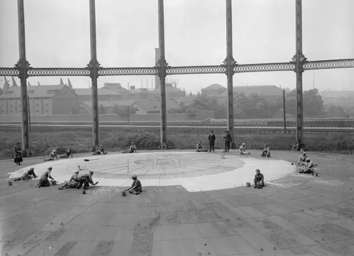 Framed Print : Gasometer Revamp Framed Print : Gasometer Revamp