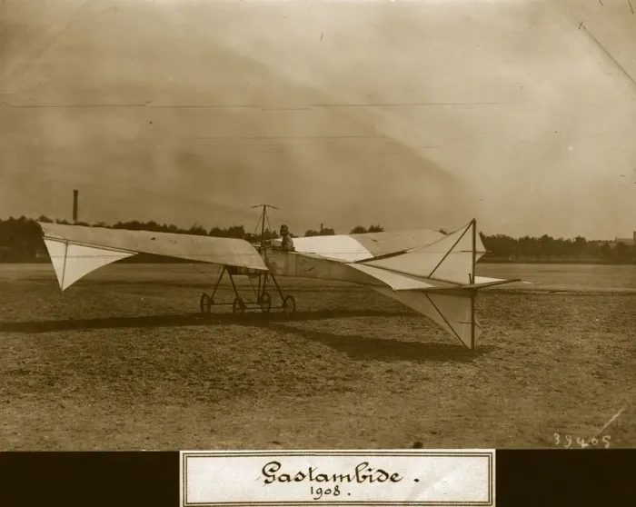Framed Print : Gastambide Monoplane Framed Print : Gastambide Monoplane