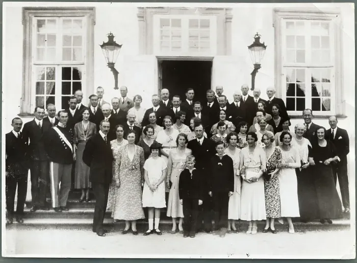 Framed Print : Gathering of Danish Royal Families Framed Print : Gathering of Danish Royal Families